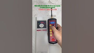 Điều khiển tốc độ biến tần từ xa X-motion Remote Control #techx #dieukhientudong #tudonghoa #bientan