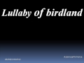 lullaby of birdland piano george shearing