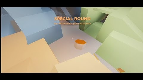 Roblox Evade Exclusive Special Rounds