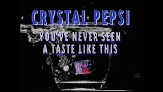 1993 - Crystal Pepsi - Right Now Commercial