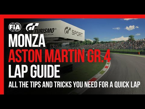 GT Sport Lap Guide: Aston Martin Gr.4 At Monza
