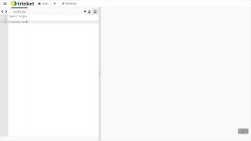 Trinket Python Turtle Lesson: Line Thickness