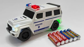 Unboxing Electric Multifunctional Police Car,RC Aircraft,Electric Lion Dance Boy,RC Stunt Dump Truck