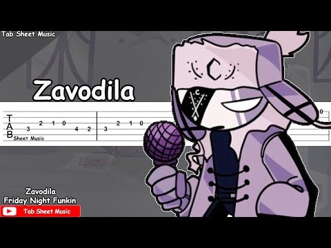 Zavodila - Friday Night Funkin' (Mid-Fight Masses) Guitar Tutorial