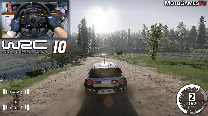 WRC 10 - Citroen DS3 WRC 2011 at Rally Estonia | Thrustmaster TS-XW Gameplay