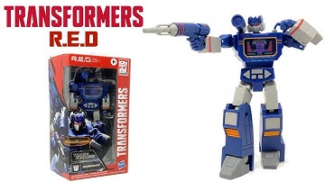 Transformers R.E.D G1 Soundwave Figure Review