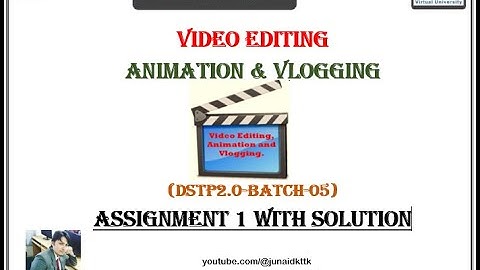 Digiskills Video Editing, Animation and Vlogging Exercise 1(DSTP2.0-BATCH-05) July-Aug 2023