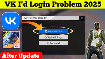 free fire vk id login ki woh nahi raha hai | free fire vk id login problem