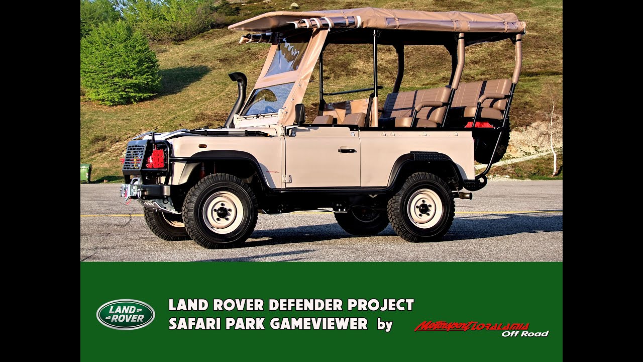 Land Rover Defender Gameviewer Press Presentation