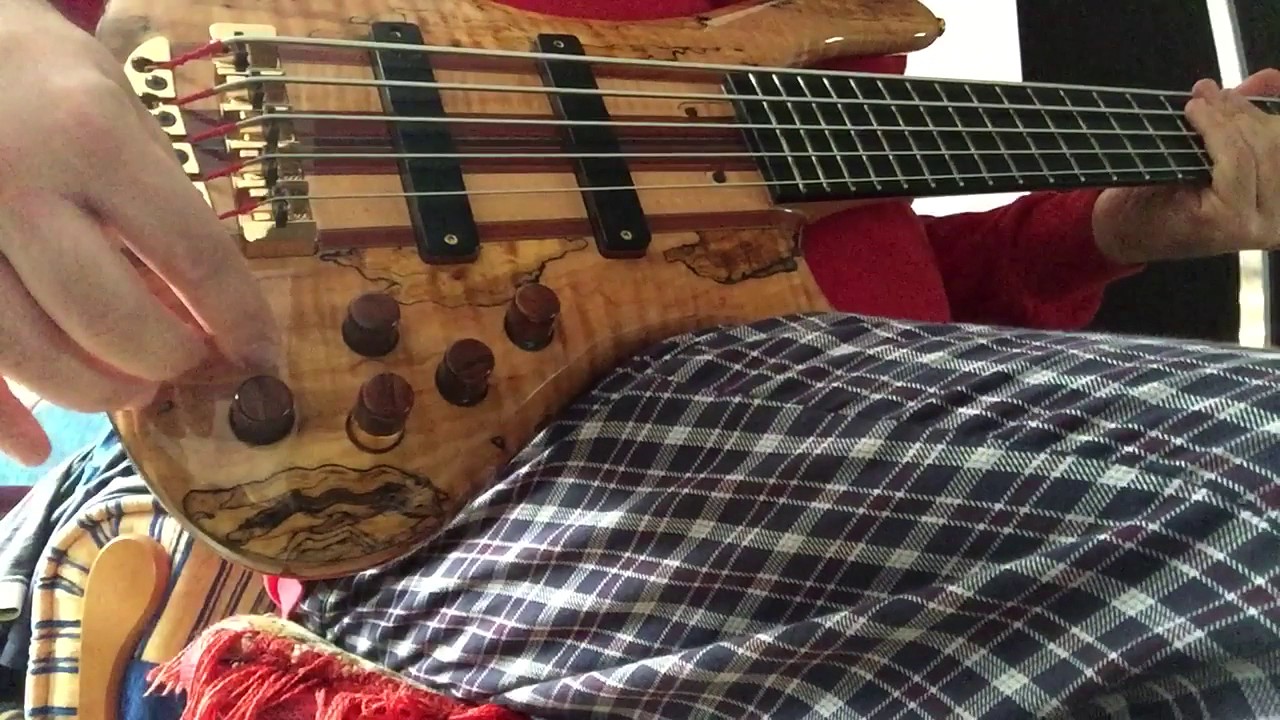 Gagik Toroyan:Jerzy Drozd Obsession Signature 5 string bass demo