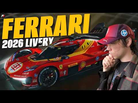 Our FIRST LOOK at the 2026 Ferrari Hypercar Livery!