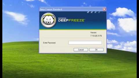 How to Thawed Deep Freeze (Unfreeze) Part 2