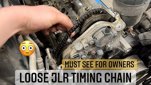 (PT.I) What Do BAD Range Rover/Jaguar 5.0 V8 Timing Chain Look Like?? (Owner Was Lucky?)