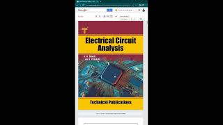 Electrical Circuit Analysis-By Uday A Bakshi Late Ajay V Bakshi Book Review
