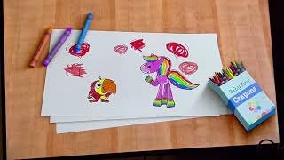 Babyfirst - Babyfirst Crayons Larry The Parrot And Rainbow Horse Says Yes 2014 - Present