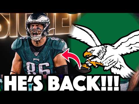 🚨 Eagles Legend RETURNS: Zach Ertz SIGNS With The Eagles 💥