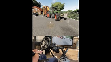 Farming Simulator Fendt Vario 926 POV Logitech Steering Wheel Thrustmaster Farmstick #dkgc #fendt