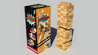 Jenga Classic Game 3d model (3DS Max) (Unity 3D)