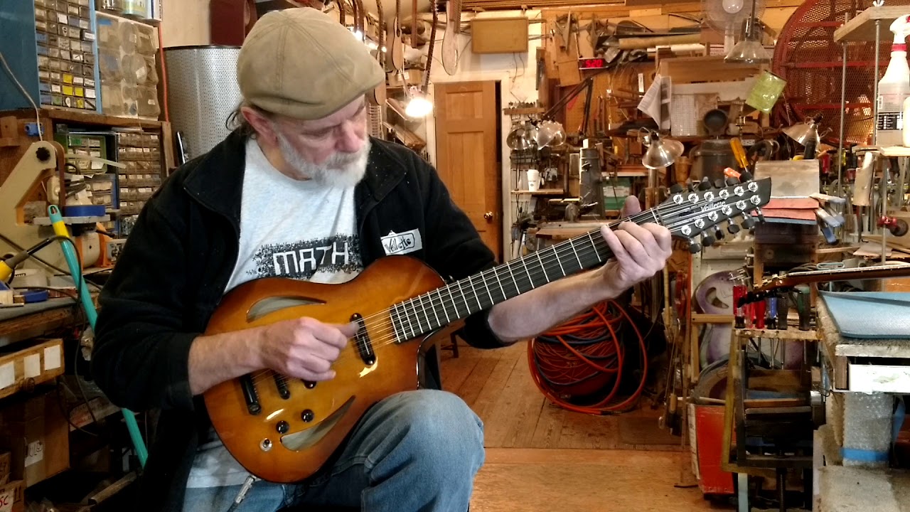 Veillette AeroElectric 12-string with soundholes