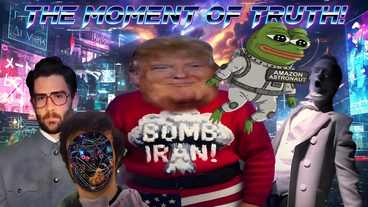 Iran War NOT Cancelled by Trump, Elon Musk a possible ROBOT, and Hasan Piker in BIG TROUBLE!