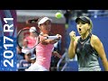 Sofia Kenin's first victory at a Grand Slam! | vs Lauren Davis | US Open 2017 Round 1