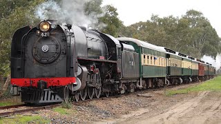 Steamranger Railfest 2026 - Shuttles 621, Rx207, Rx224