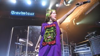 Billie Eilish on tour at the troubadour in Los Angeles | September 18, 2019