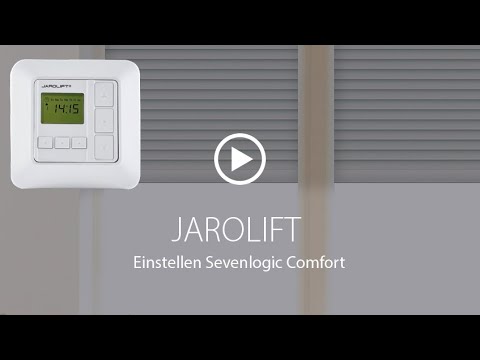 Rollladen-Zeitschaltuhr einstellen -