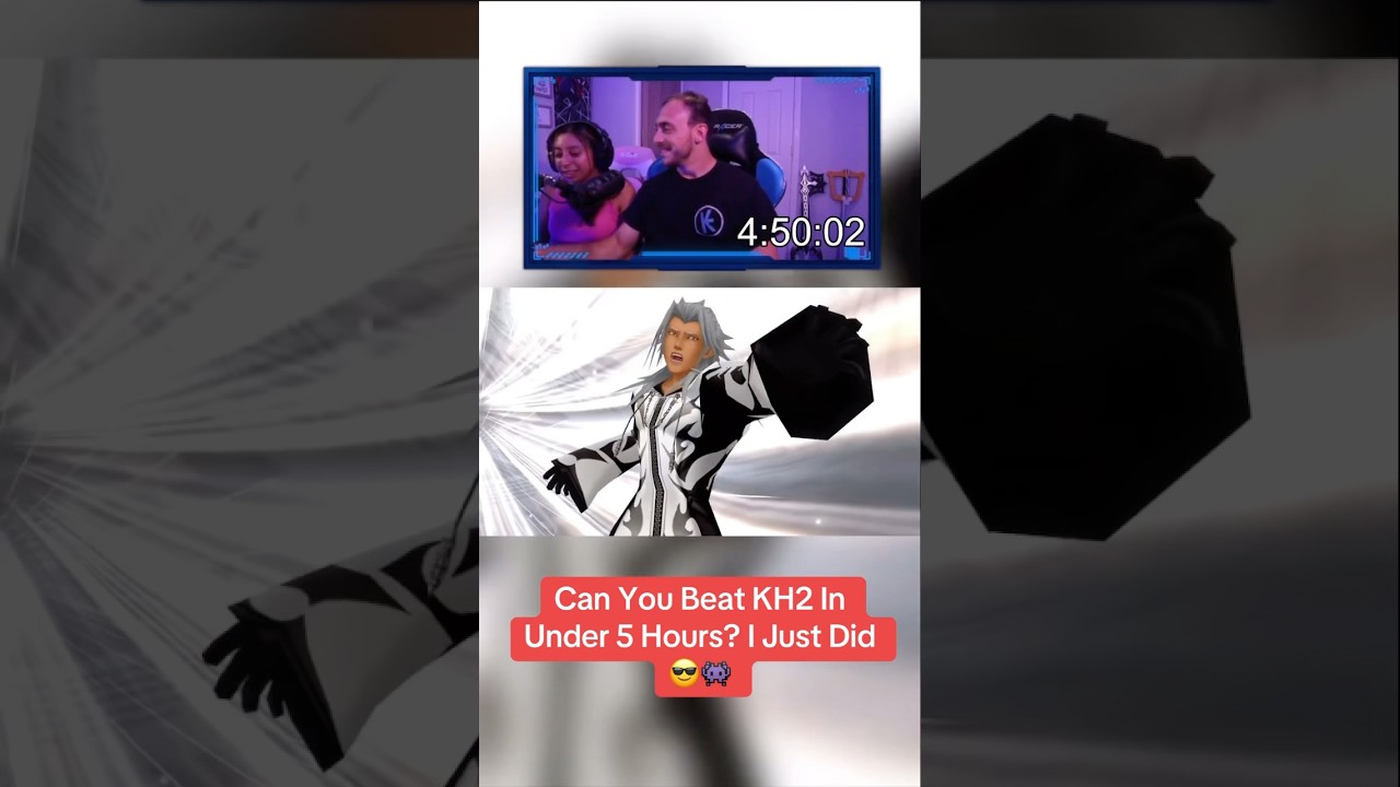 Beating Kingdom Hearts 2 Faster Than You Can Blink! (Almost 😎👾) 