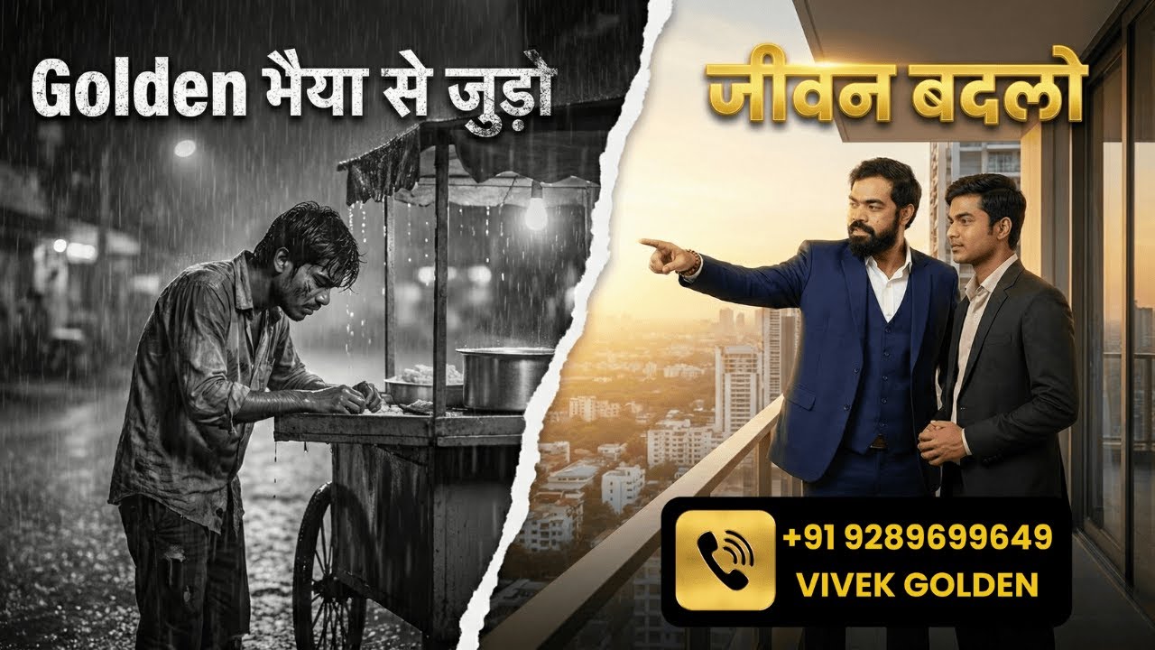 Golden भैया से जुड़ो जीवन बदलो | 📞 +91 9289699649 | Vivek golden | golden bhaiya
