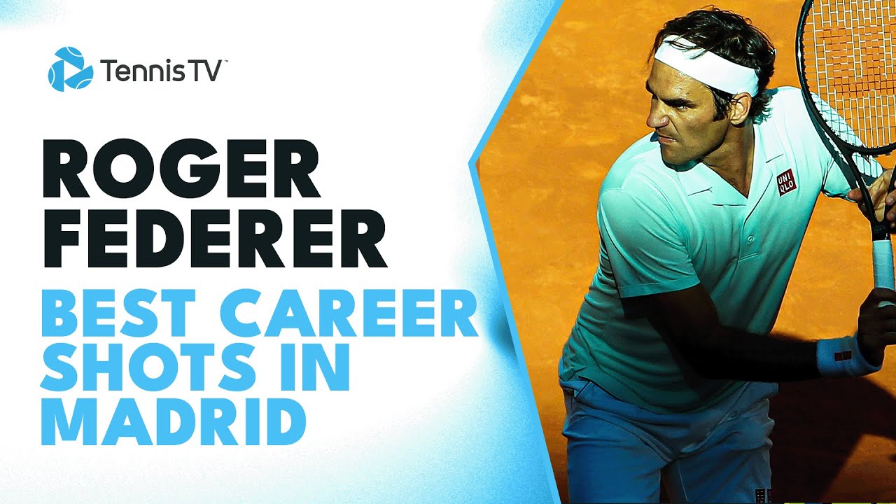 Roger Federer Best Ever Shots In Madrid!