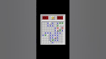 Sweepin! #minesweeper #satisfying #gaming #retro #viralshorts #daily