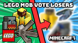 I Built the Minecraft Mob Vote Losers in LEGO