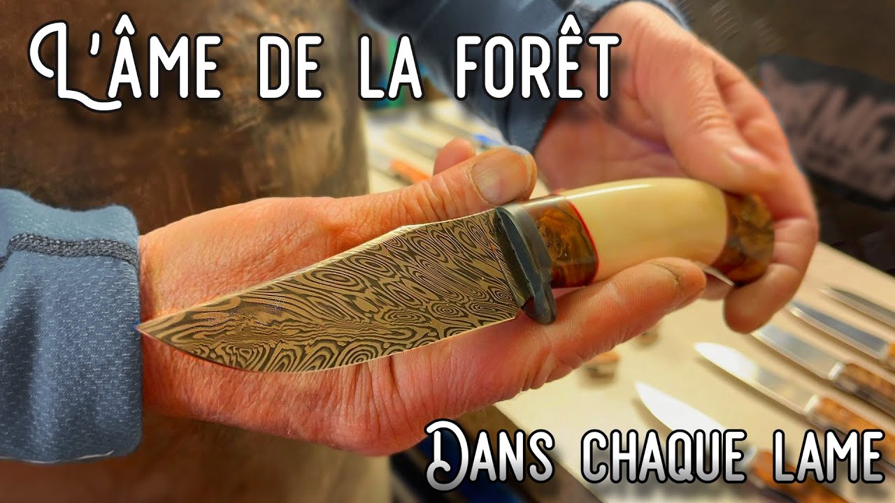 De Bûcheron à Coutelier d'Art : ses Couteaux Font le Tour du Monde