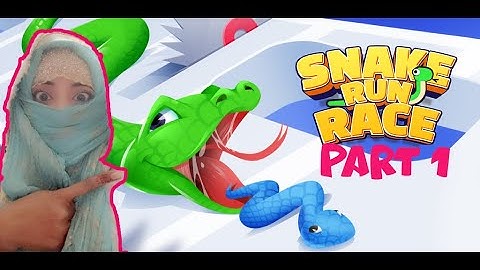 Snake Run Race・3D Running Game Part 1  BOBO MAX SD #bobomaxsd #sabeen