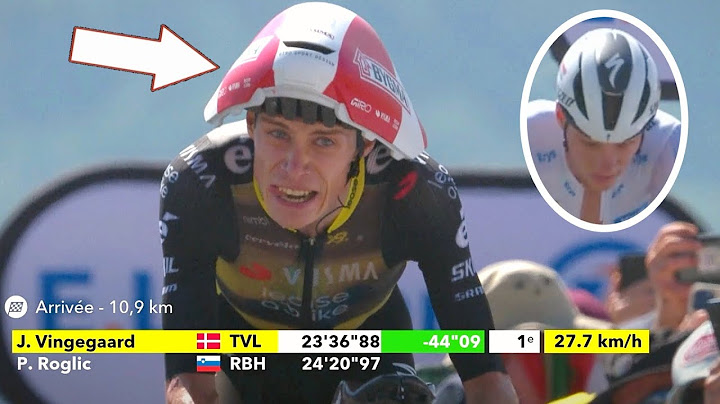 Mushroom Helmet Vingegaard CATCHES Remco Evenepoel in Mountain TT | Tour de France 2025 Stage 13