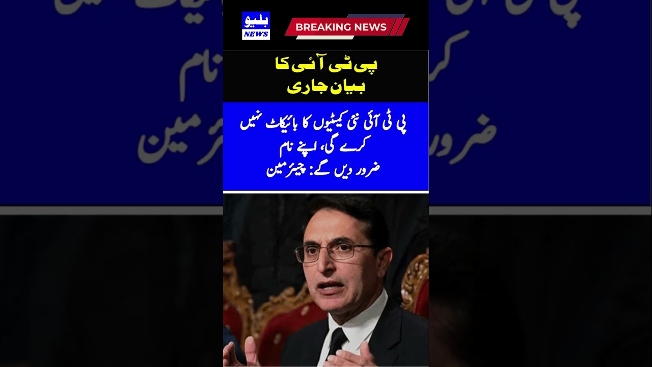 PTI will not boycott new committees, will definitely give their names: Chairman 