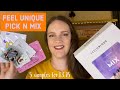 FEEL UNIQUE PICK N MIX | Unboxing & Review of Last Month  // Free Samples