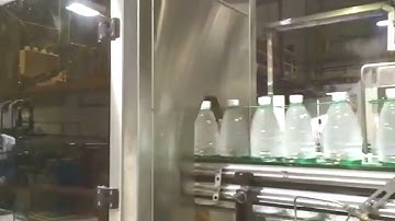 mineral water bottles handles applicator equipment high speed rings inserting press equipment