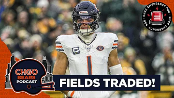 JUSTIN FIELDS TRADED! Chicago Bears Trade Justin Fields to the Steelers! | CHGO Bears EMERGENCY POD!