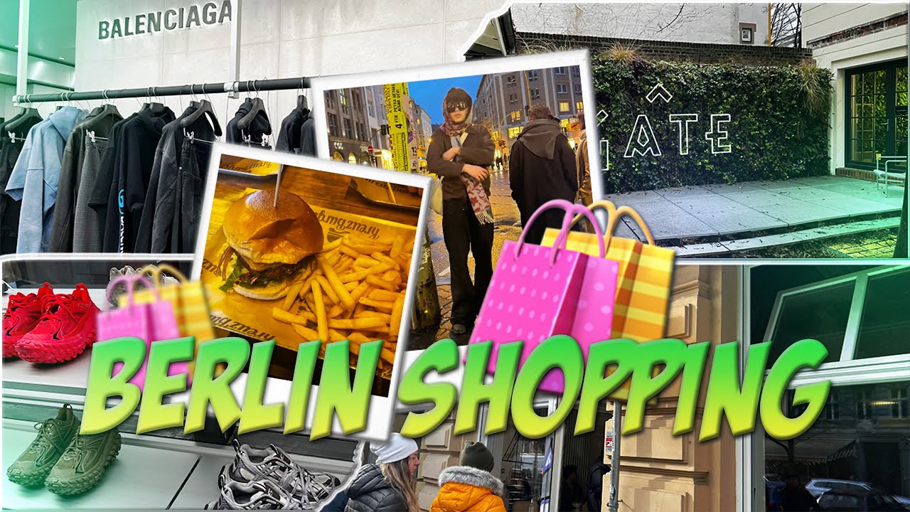 DAS IST MEINE BERLIN DESIGNER SHOPPING TOUR 2024 (Balenciaga, Kiko