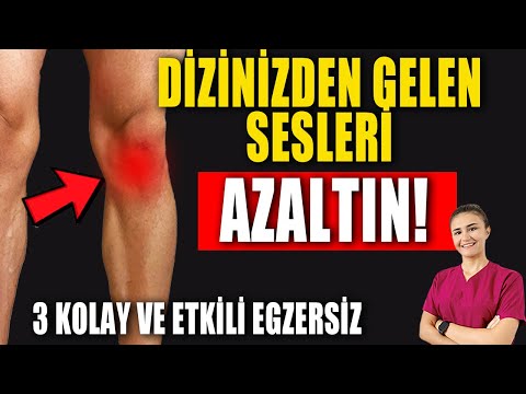 DİZLERİNİZDEN GELEN SESLERİ AZALTIN #aktifizyo #dizağrısı #kireçlenme