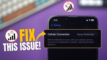 How to Fix Cellular Issues Detected on iPhone | Fix Cellular Data Not Working on iPhone