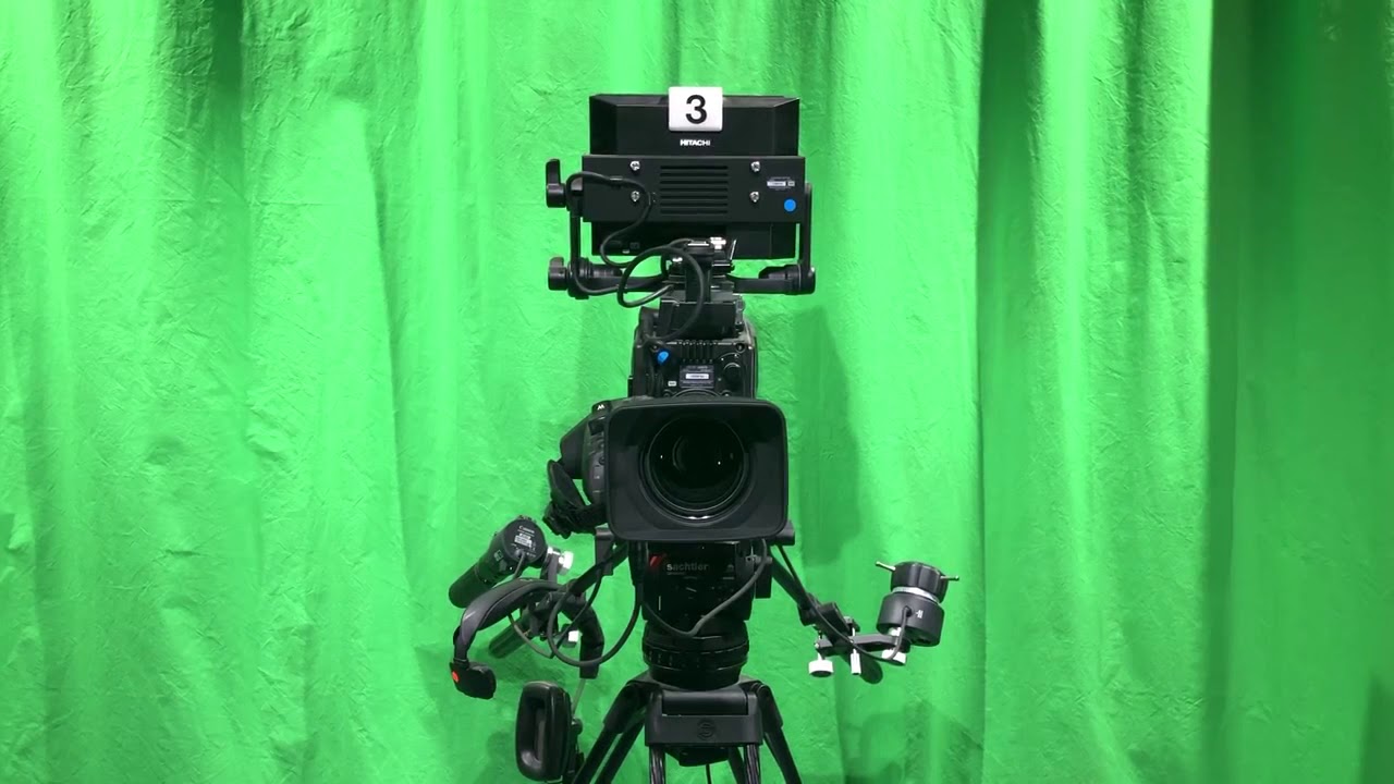 Video camera green screen 11720p - YouTube