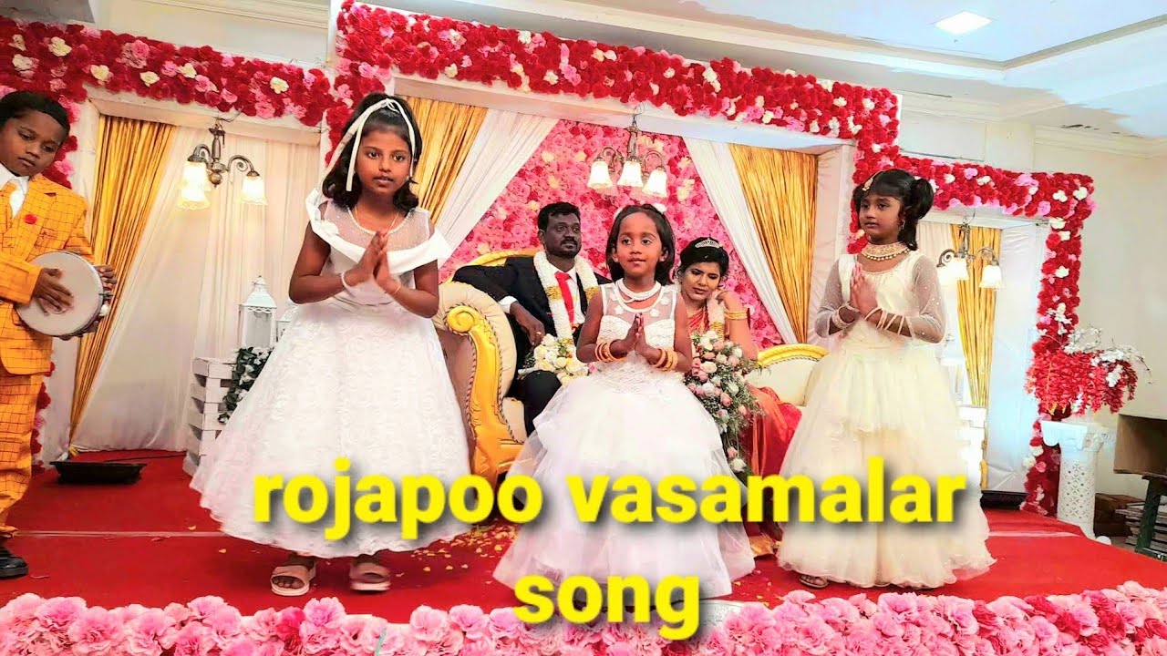 Rojapoo vasamalargal christian wedding song dance