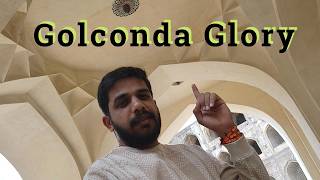 Exploring the Mighty Golconda Fort🏰 #Hyderabad #GolcondaFort #HistoricIndia #IndianHeritage