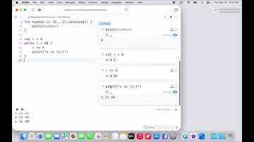 iOS 26 Programming for Beginners — Tenth Edition | 4. Range Operators and Loops