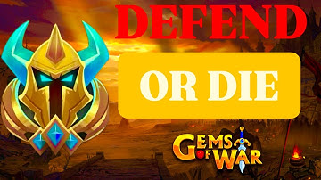 GUILD WARS Best Defense Teams | Gems of War How To Make The Best Defense Teams
