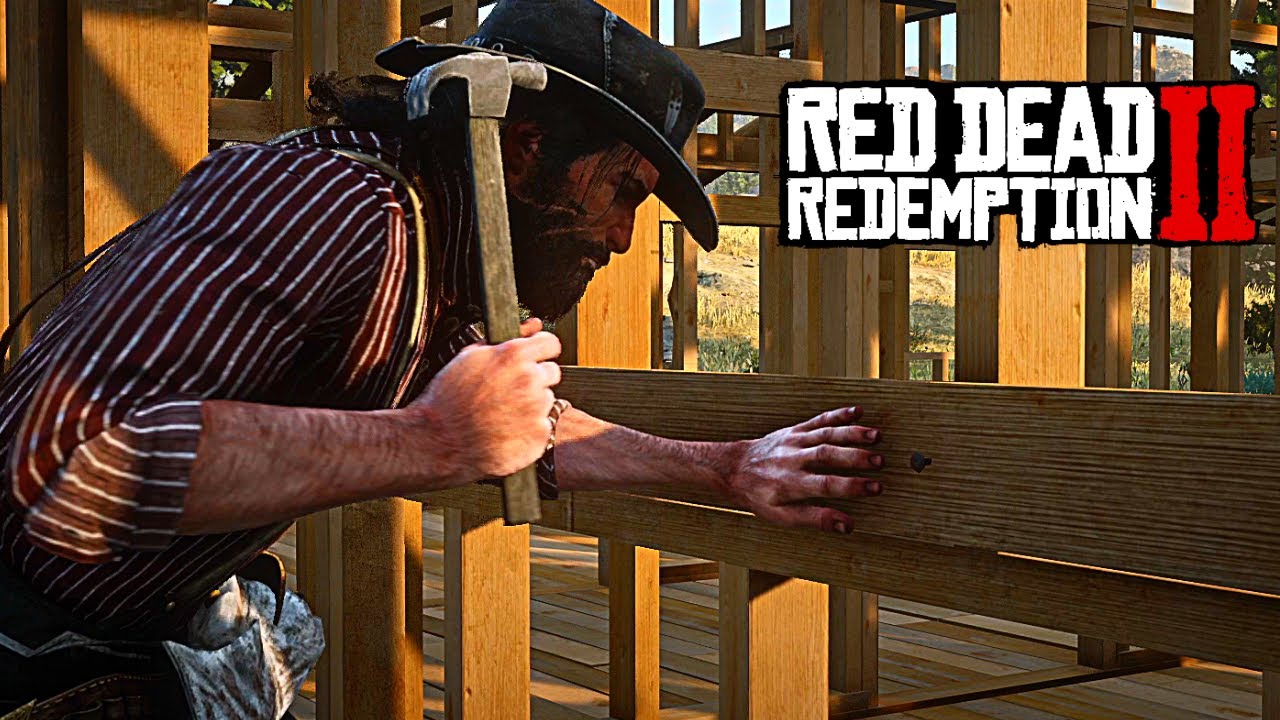 A CONSTRUÇÃO DO RANCHO! - Red Dead Redemption 2 #43 | #4k - YouTube