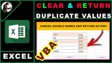 How to Find and Remove Duplicate Values Excel | VBA